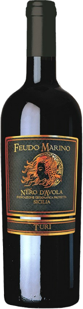 Вино "Turi" Nero d'Avola Feudo Marino 0.75 л
