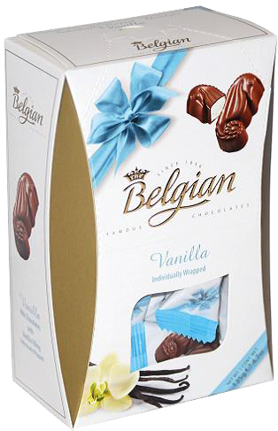 Дары моря The Belgian из молочного шоколада с ванильной начинкой 135гр