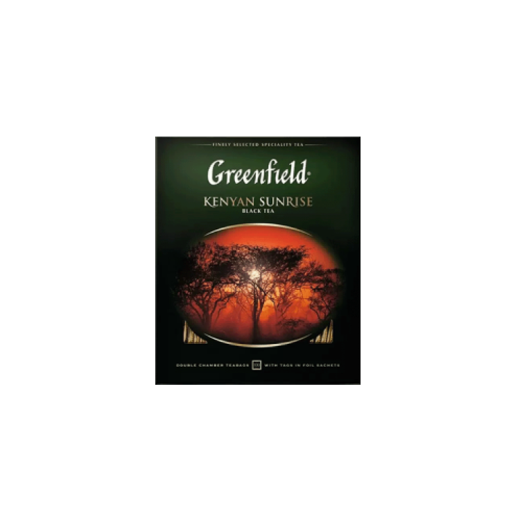 Greenfield Kenyan Sunrise tea bag 200g чай черный greenfield kenyan sunrise листовой 100 г