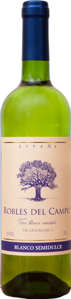 Вино Robles del Campo, Blanco Semidulce 0.75 л