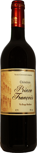 Вино Chatelain Prince Francois красное полусладкое 0.75 л