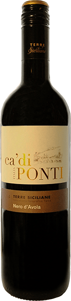 Вино Terre Siciliane IGT Ca’ di Ponti Nero d’Avola 0.75 л