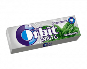Изображение товара Жевательная резинка Orbit белоснежный снежная мята
