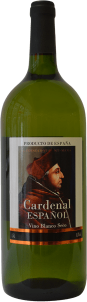 Вино Cardenal Espanol Blanco Seco 1.5 л