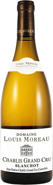 Вино Domaine Louis Moreau Chablis Grand Cru Blanchot White Dry 0.75 л