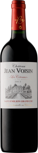 Вино Chateau Jean Voisin Les Coteaux AOC Saint-Emilion Grand Cru 0.75 л