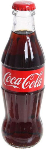 Изображение товара Газированная вода Coca-Cola в стеклянной бутылке