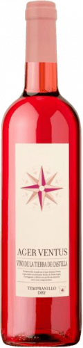 Вино Ager Ventus Tempranillo сухое розовое
