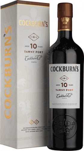 Изображение товара Портвейн Cockburn's 10 YO Tawny Port в подарочной упаковке
