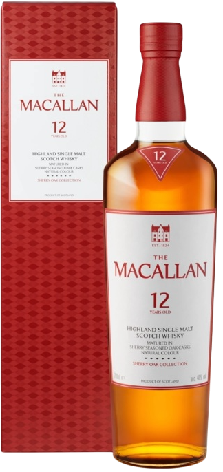 Изображение товара Виски The Macallan Sherry Oak 12 Years Old в п/у