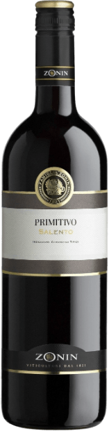 Вино Zonin Primitivo Salento 0.75 л