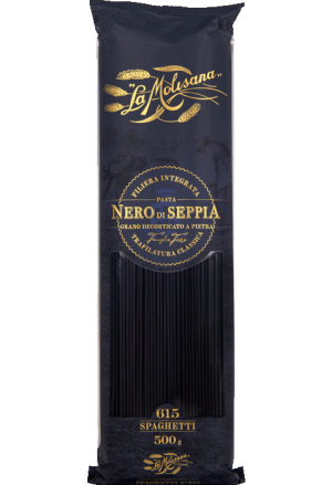 Изображение товара Макароны 15 La Molisana SPAGHETTI AL NERO Спагетти с чернилами каракатицы