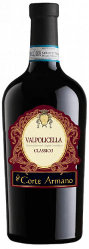 Изображение товара Вино Valpolicella Doc Classico - красное сухое вино из Италии