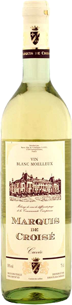 Вино Marquis de Croise, Blanc Moelleux 0.75 л