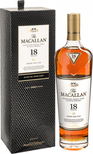 Изображение товара Виски The Macallan Sherry Oak 18 Years Old 0.7 л односолодовый шотландский виски