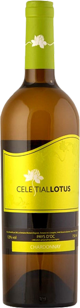Вино Celestial Lotus Chardonnay Languedoc Pays d'Oc White Dry 0.75 л