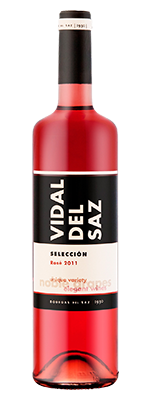 Вино Vidal Del Saz Seleccion розовое сухое 0.75 л