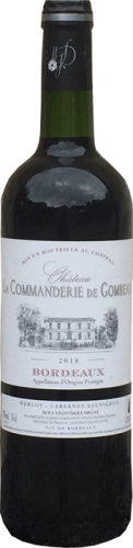 Вино Chateau La Commanderie De Gombeau 0.75 л