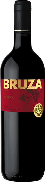 Вино Bruza Rosso Dry 0.75 л