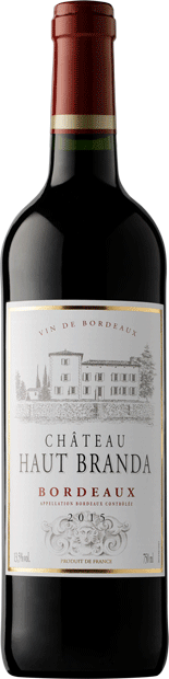Вино Chateau Haut Branda, Bordeaux AOC 0.75 л