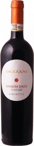 Вино Barbera d' Asti DOCG Ronchetti Dezzani 0.75 л красное сухое