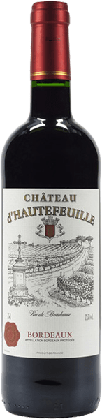 Вино Maison Bouey, Chateau d'Hautefeuille, Bordeaux AOC 0.75 л