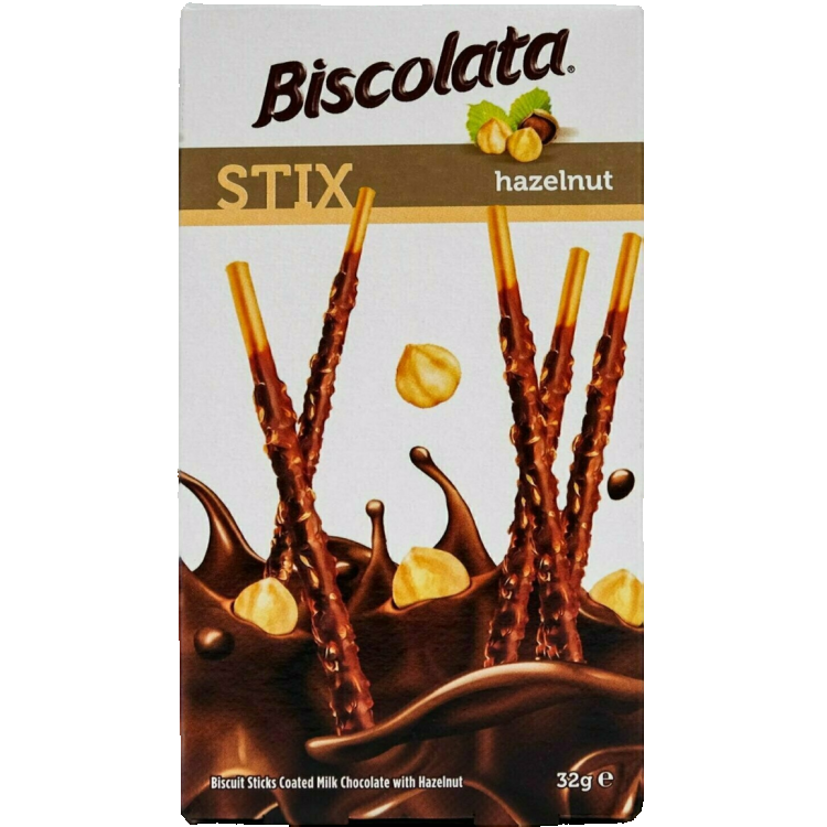 Biscolata Stix Hazelnut