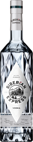 Изображение товара Водка Siberian Express 0.7 л — мягкий вкус, натуральные ингредиенты, Россия