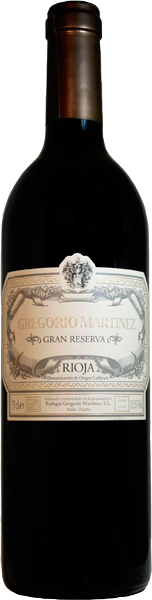 Вино Rioja Gregorio Martinez Gran Reserva Red Dry 0.75 л