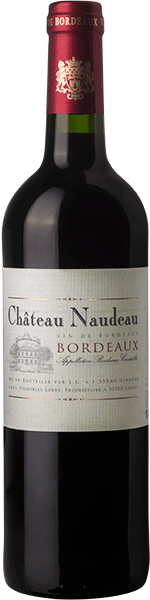 Вино Chateau Naudeau, Bordeaux AOC 0.75 л