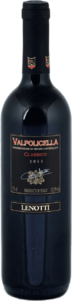 Вино Lenotti, Valpolicella DOC Classico 0.75 л