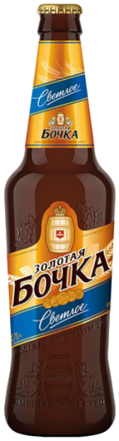 Светлое пиво Золотая Бочка светлое 0.5 л