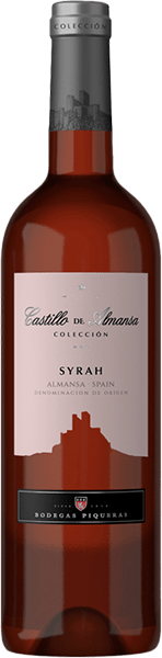 Вино Bodegas Piqueras, Castillo de Almansa Coleccion Syrah Rosado DO 0.75 л