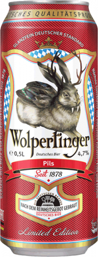 Изображение товара Светлое пиво Wolpertinger Pils