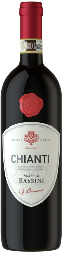 Изображение товара Chianti Marchesi Bassini - тосканское красное вино 0. 75 л