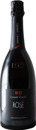 Изображение товара Игристое вино Contadi Castaldi Franciacorta Rose Brut 0.75л