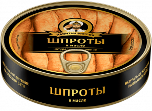 Изображение товара Капитан вкусов Шпроты в масле из балтийской кильки