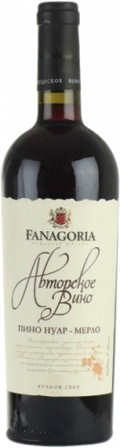 Вино Fanagoria Avtorskoe Vino Pinot Noir-Merlot