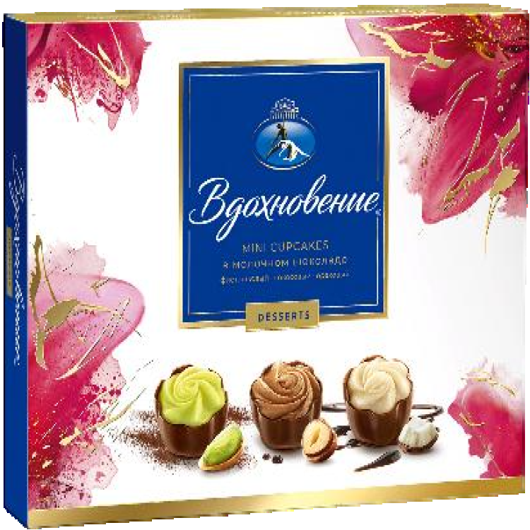 Шоколадные конфеты Вдохновение Mini Cupcakes