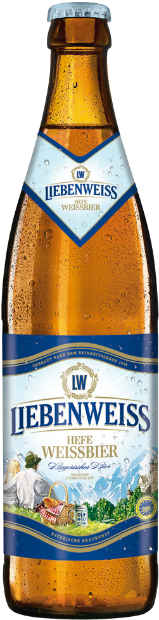 Светлое пиво Liebenweiss Hefe-Weissbier 0.5 л
