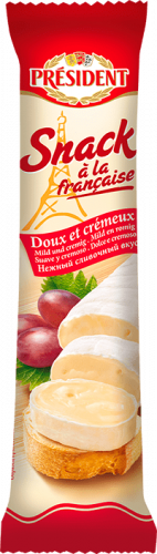 Изображение товара Сыр мягкий с белой плесенью President Snack a la Francaise 60%