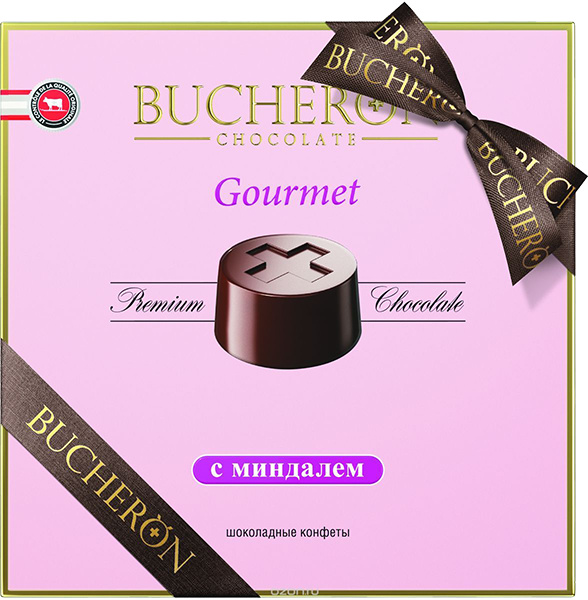 Bucheron Gourmet, конфеты с миндалем, 180г