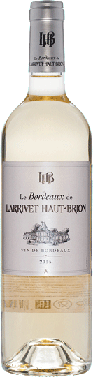 Вино Le Bordeaux de Larrivet Haut-Brion Bordeaux AOP, Blanc 0.75 л