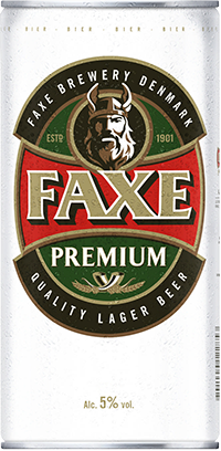 Светлое пиво Faxe Premium 0.9 л