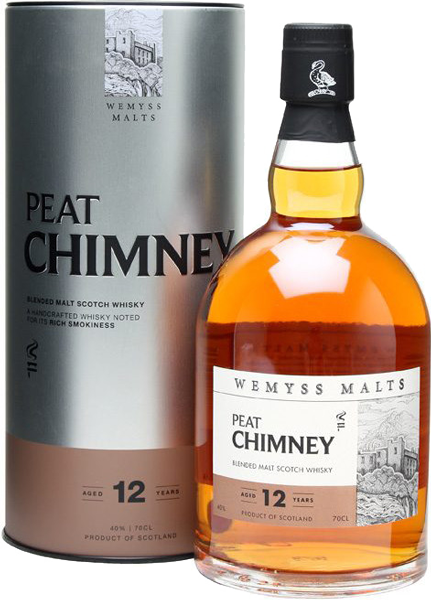 Виски Peat Chimney 12 years, gift box 0.7 л