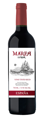 Вино Marea Lunar красное сухое 0.75 л
