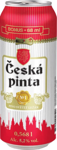 Изображение товара Светлое пиво Ceska Pinta №1 Svetly Lezak