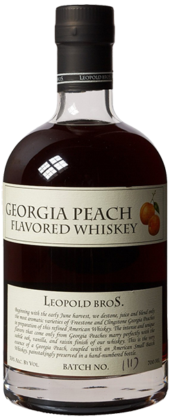 Виски Leopold Bros., Georgia Peach 0.7 л