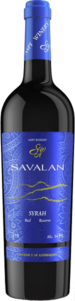 Вино Savalan Syrah Reserve Red Sweet 0.75 л