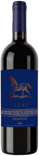 Изображение товара Вино Sellata Primitivo, Италия, красное полусухое, 0.75 л